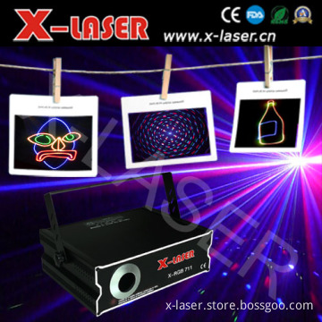 2W Grating Patterns SD Card DJ Laser Light